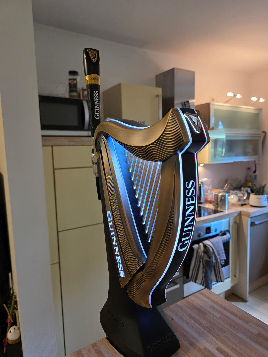 Guinness Harfe Zapfhahn